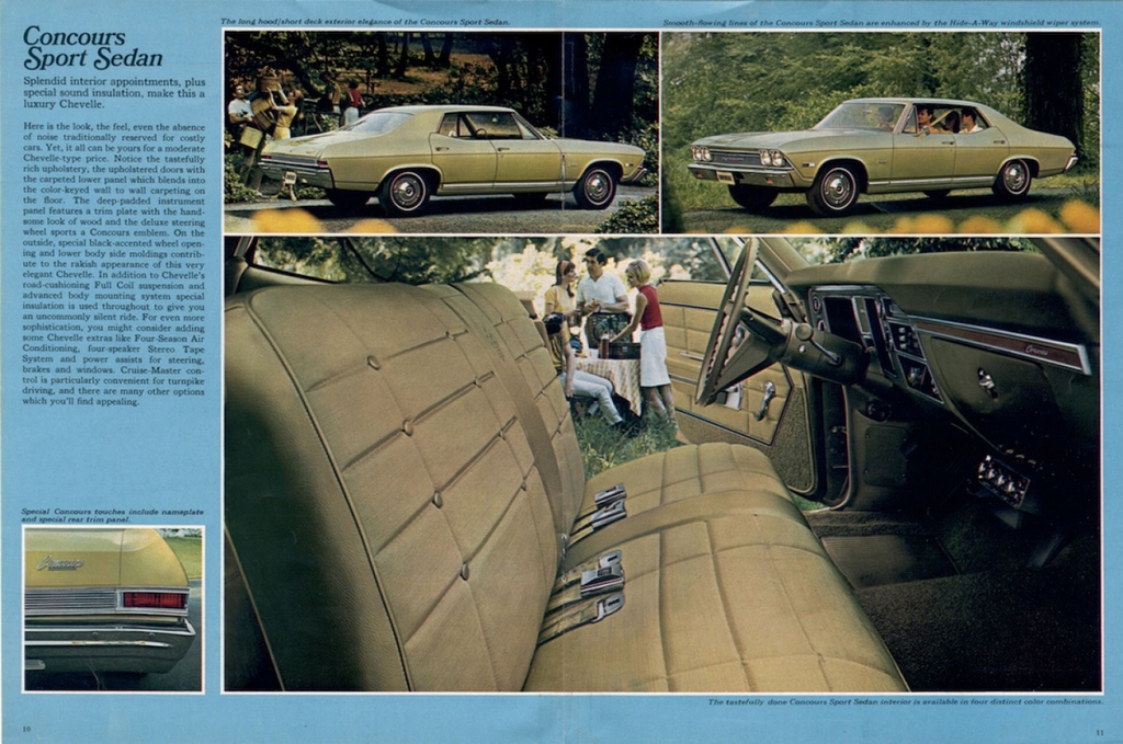1968 Chev Chevelle Brochure Page 6